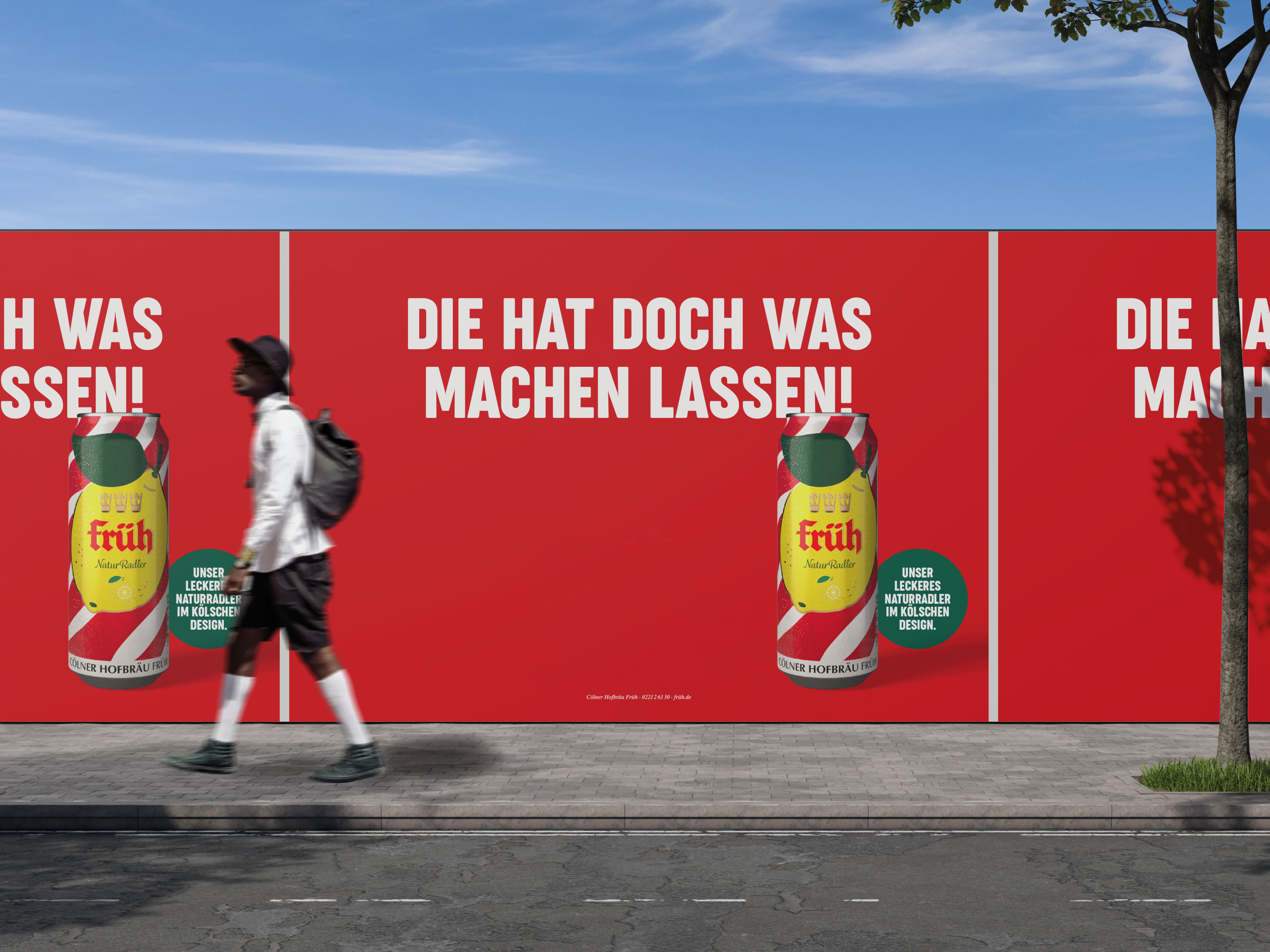 Früh Kölsch Werbung von GOODWILLRUN aus Köln