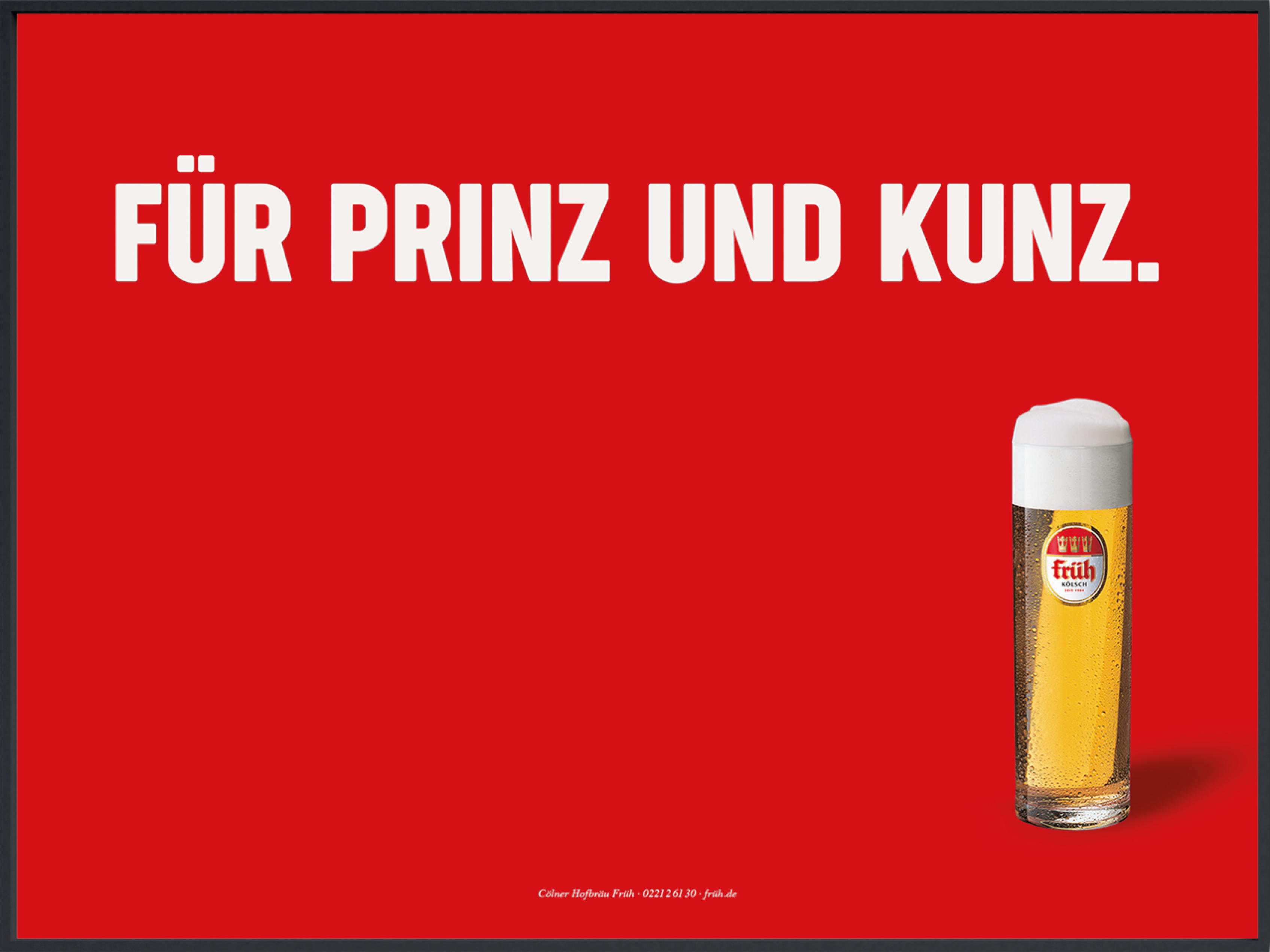 Früh Kölsch Werbung von GOODWILLRUN aus Köln