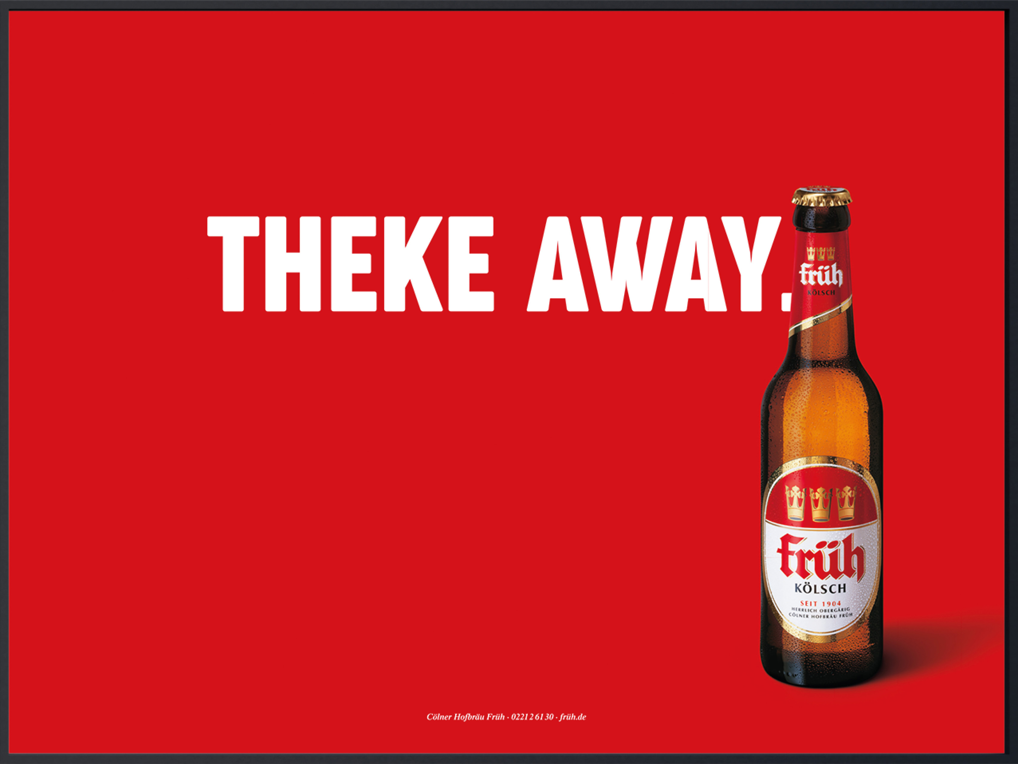 Früh Kölsch Werbung von GOODWILLRUN aus Köln